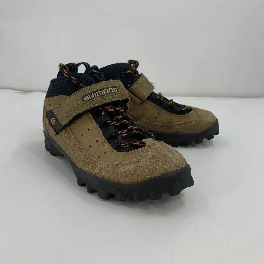 Shimano Women's SH-M057 Cycling Leather Mountain Leather Bike Shoes‎ Size 7.5